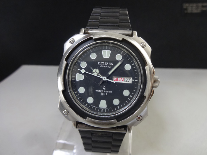 reloj citizen quartz water resist